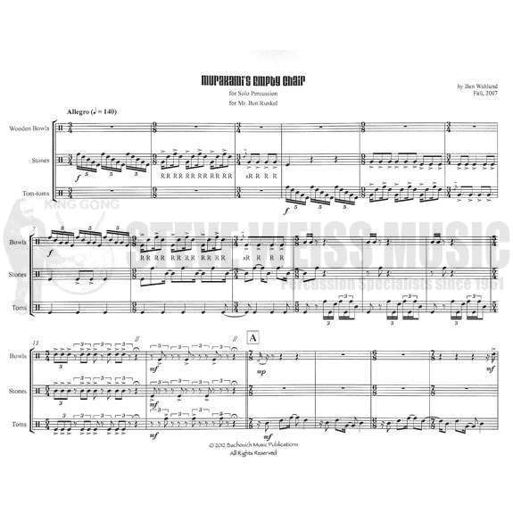 Wahlund-Murakami's Empty Chair-P