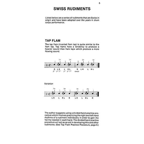Wanamaker-Corps Style Snare Drum Dictionary