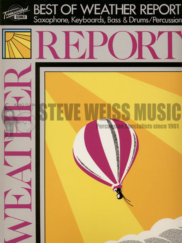 Weather Report-The Best Of (transcribed score w/drum s)