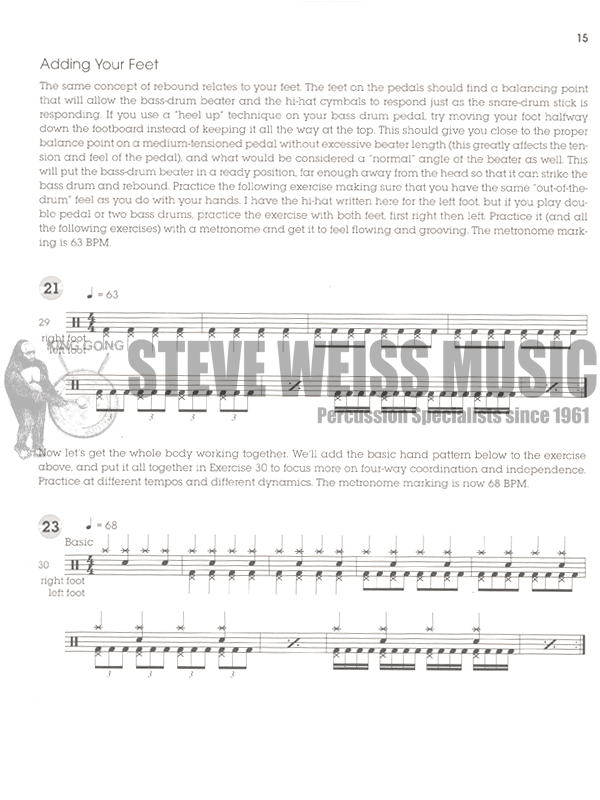 Weckl-Exercises for Natural Playing (CD)