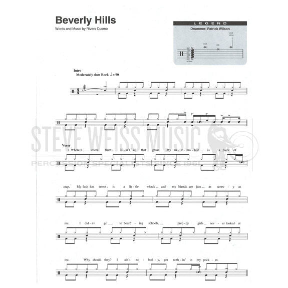 Weezer-Drum Playalong (CD)