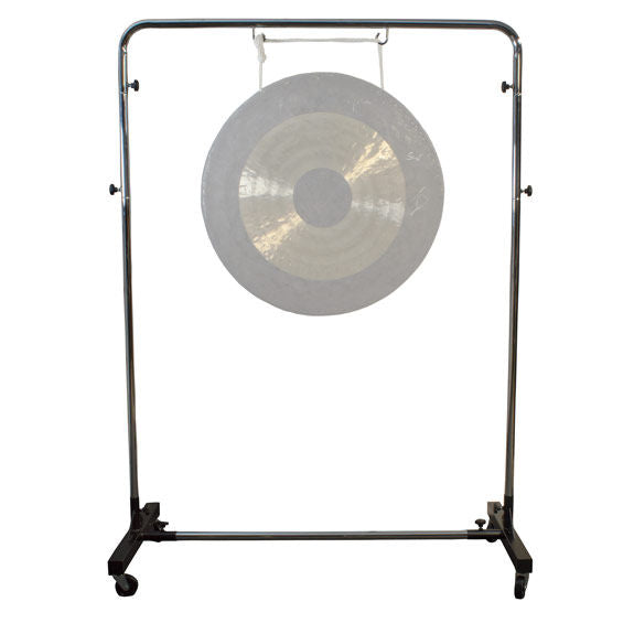 Weiss Gong Stand - Large with Locking Wheels and Height Extenders
