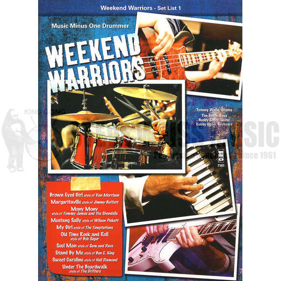 Wells-Weekend Warriors Set List 1 Minus Drums (CD)