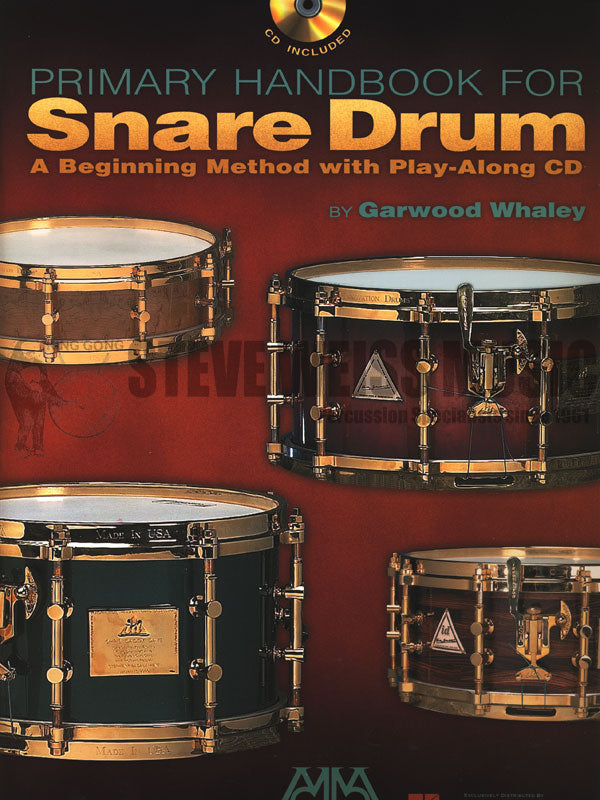 Whaley-Primary Handbook for Snare Drum (Audio Access Included)