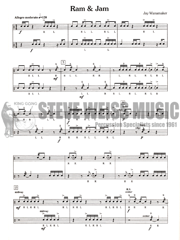 Whaley-Recital Duets for Snare Drum (w/CD)