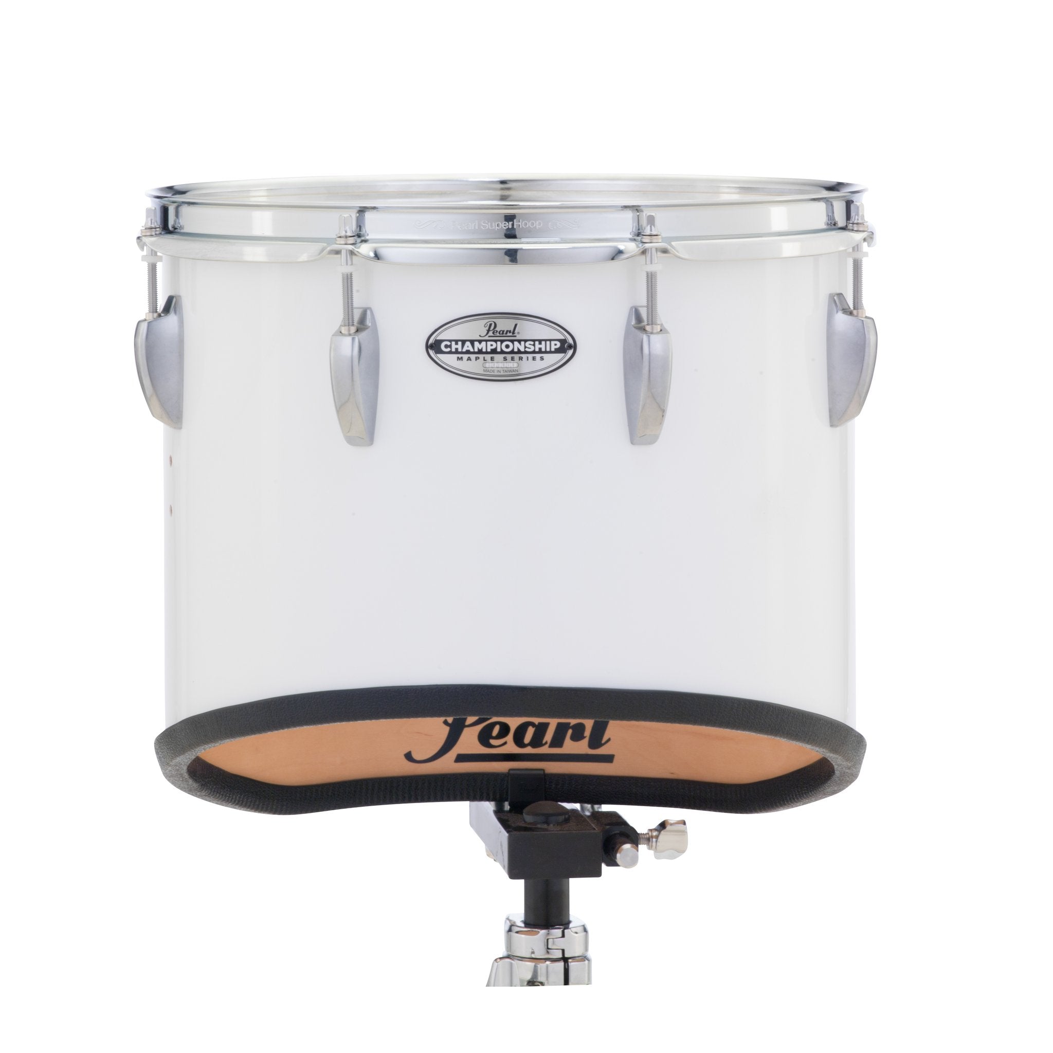 White - Pearl 14x13 Championship Series Single Marching Tenor Drum PMTM1413ST/A33