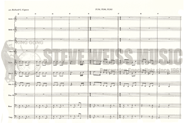 Wilberg-Fum, Fum, Fum!(SP) arr. Gipson