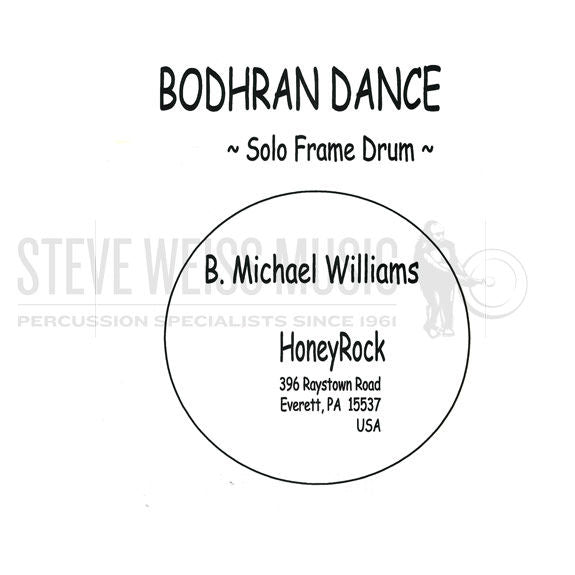 Williams-Bodhran Dance-bodhran