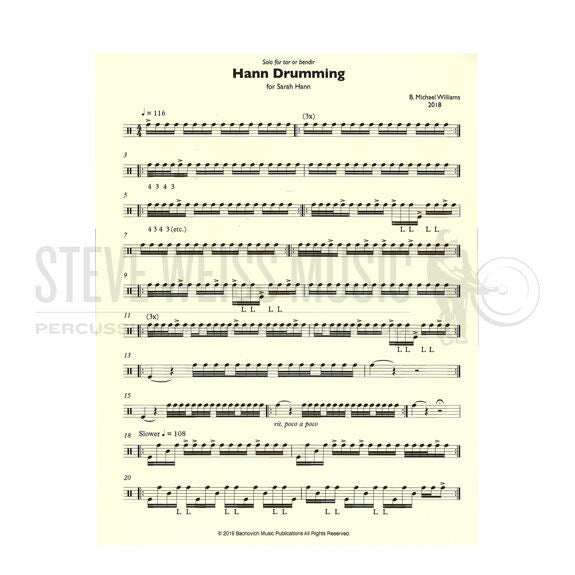 Williams-Hann Drumming-Tar or bendir