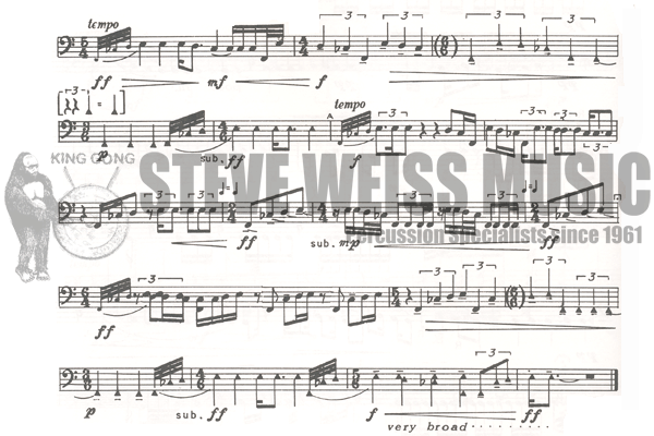 Williams-Variations for Solo Kettledrums-4T