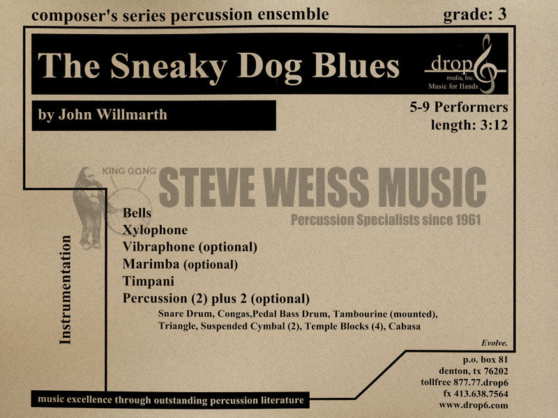 Willmarth-Sneaky Dog Blues (SP)-B/opt. V/opt. M/3T/P