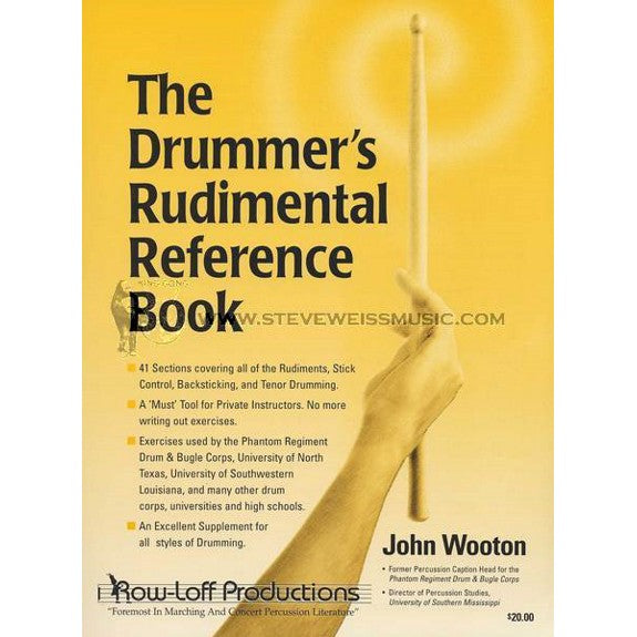 Wooton-Drummer's Rudimental Reference Book, The