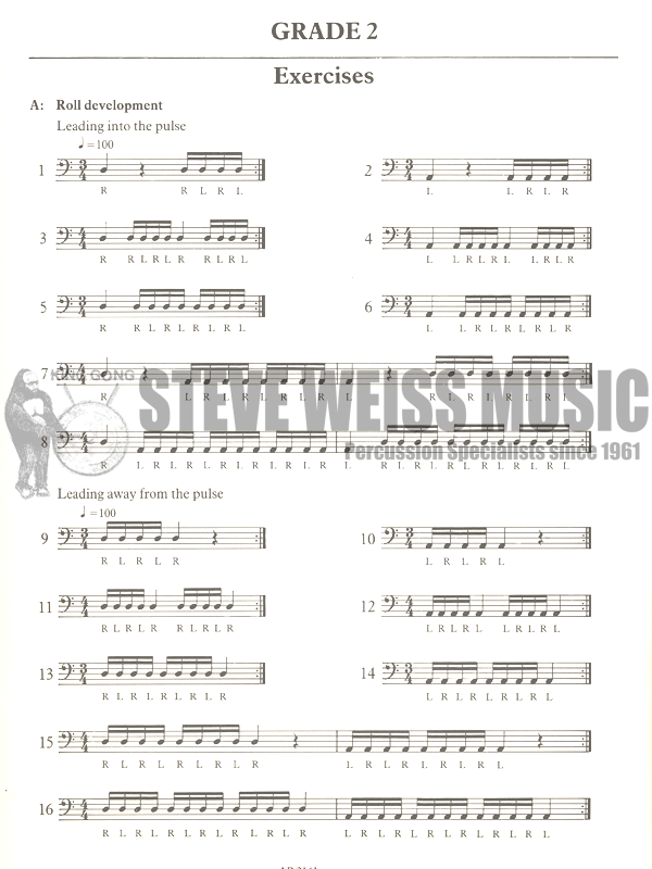 Wright-Graded Music for Timpani 1