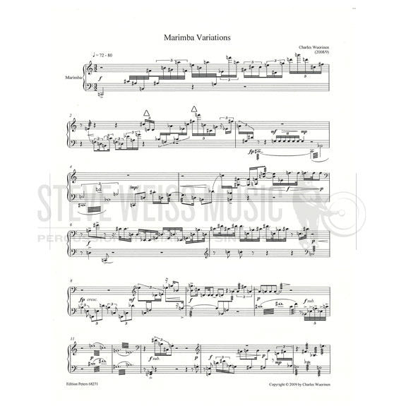 Wuorinen-Marimba Variations-M