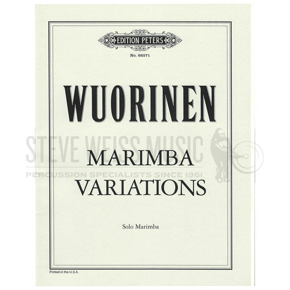 Wuorinen-Marimba Variations-M