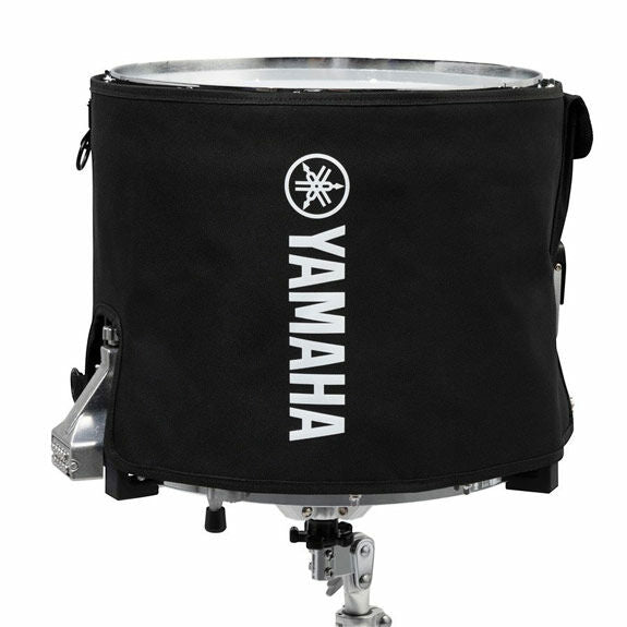 Yamaha 14" Marching Snare Cover w/ Logo - Black