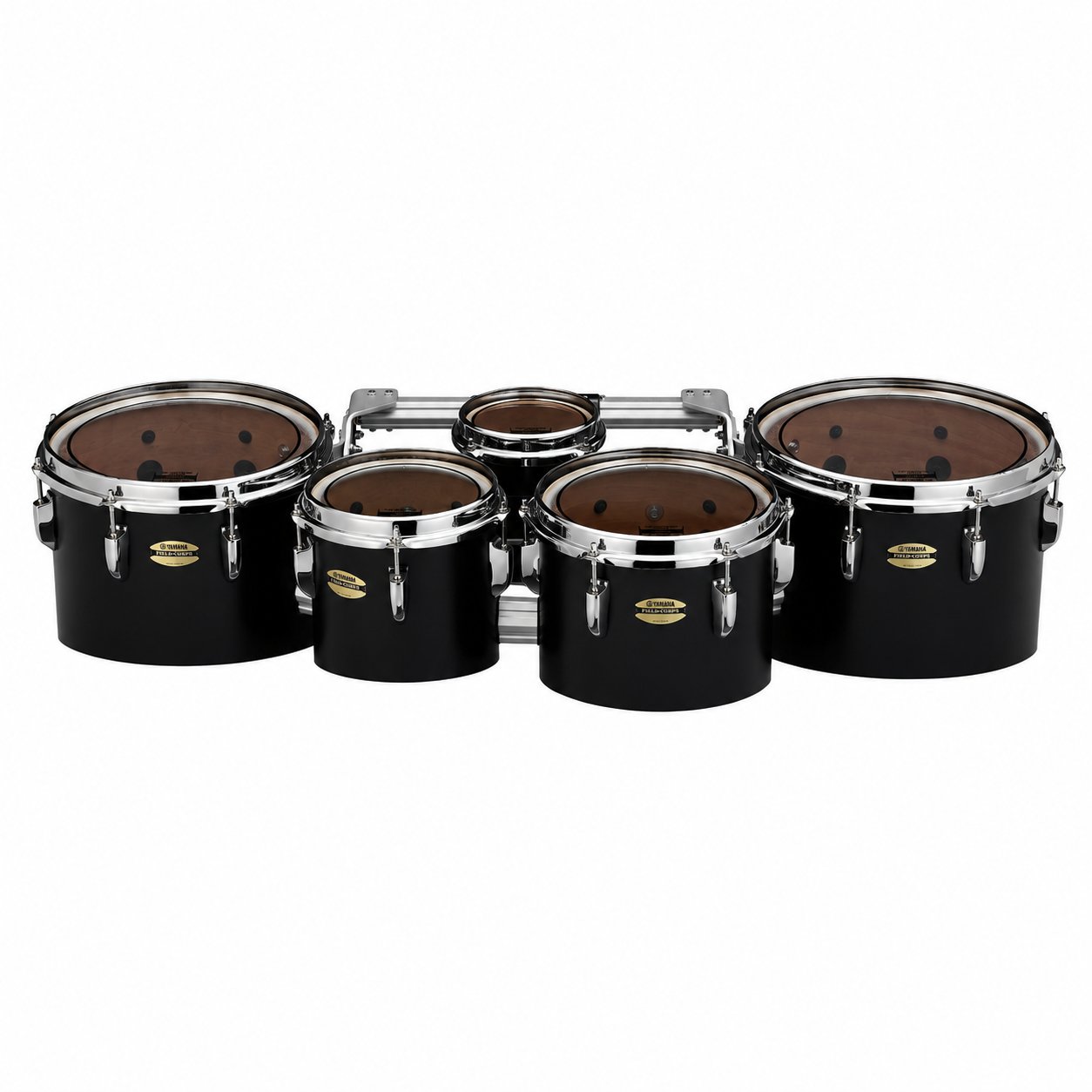 Yamaha 8400 Series Field-Corps Marching Tenor Set Black Forest 6-8-10-12-13 MTD-68023B Front