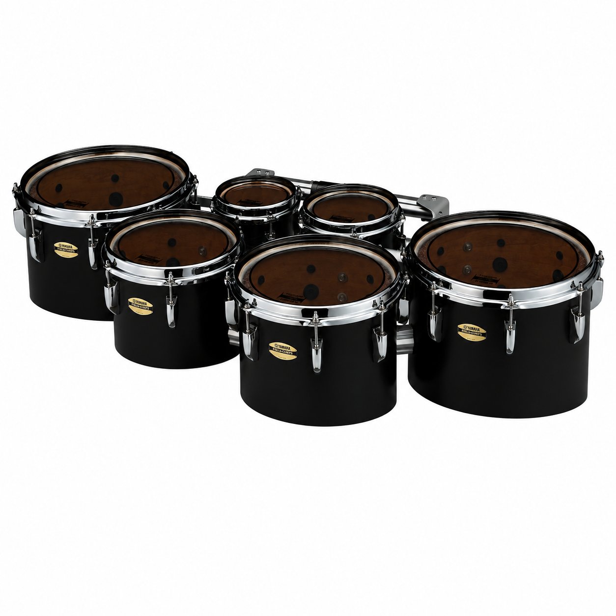 Yamaha 8400 Field-Corps Large Sextet Marching Tenor Set - Black