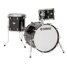 Yamaha Absolute Hybrid Maple 4-piece Drum Set Shell Pack - 20" Bass Drum - Solid Black