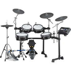 Yamaha DTX10K-M Electronic Drum Set - Mesh Pad Set - Black Forest