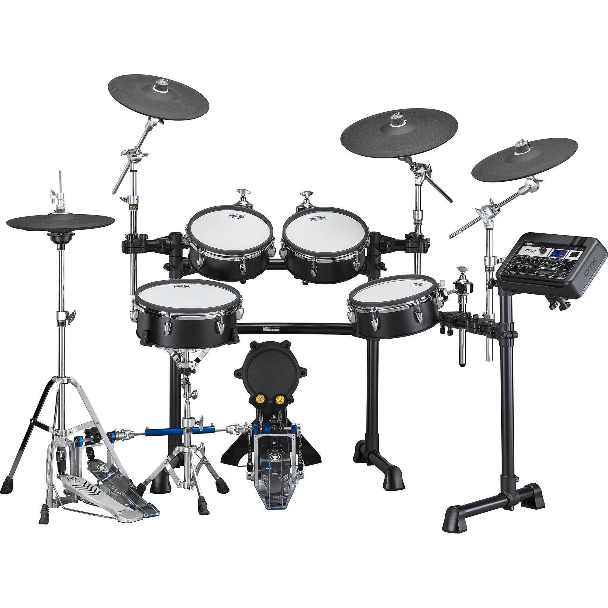 Yamaha DTX8K-M Electronic Drum Set - Mesh Pad Set - Black Forest
