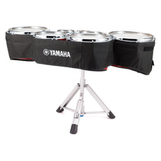 Yamaha Marching Tenor Set Cover with Logo - Black