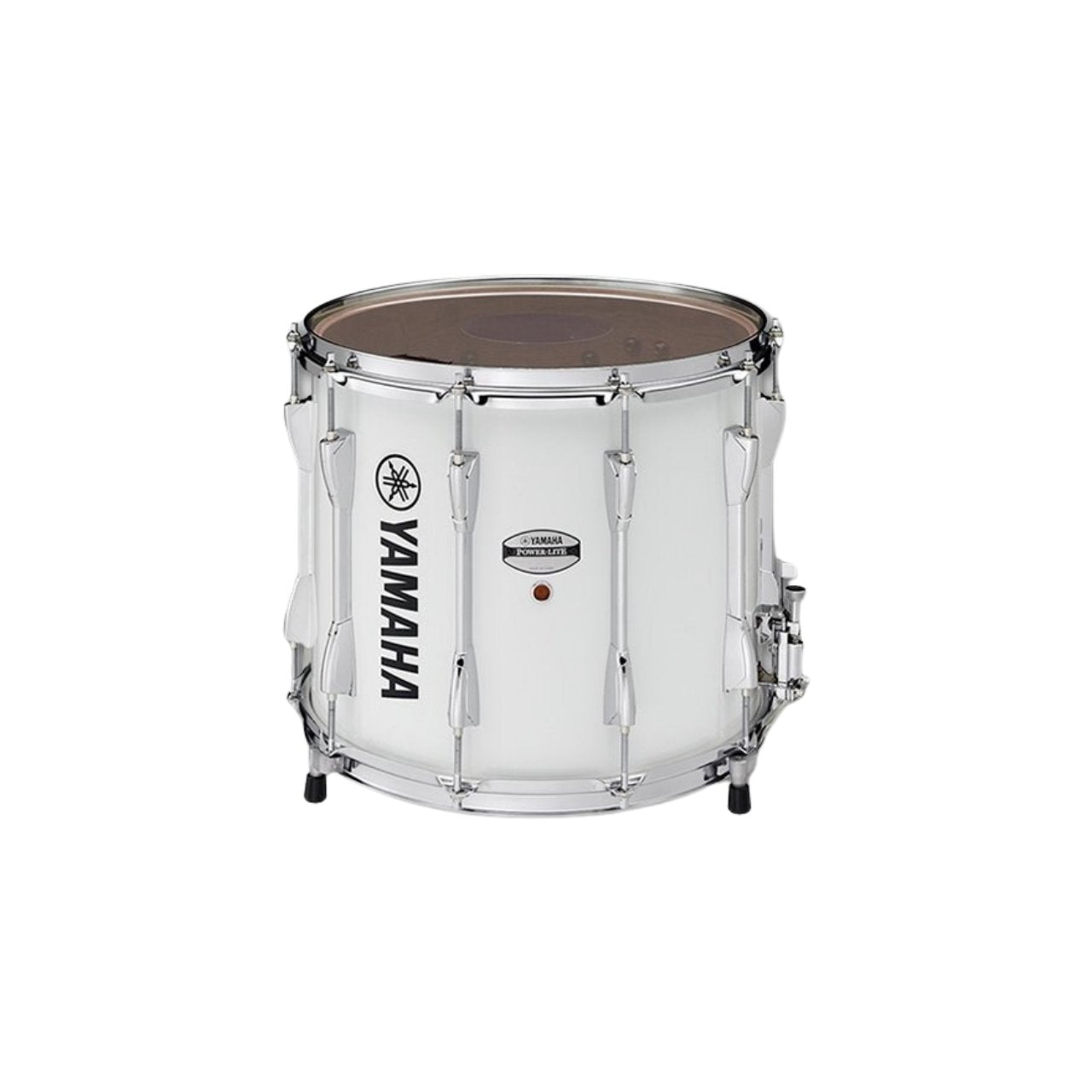 Yamaha Power-Lite Marching Snare Drum  White 14 12 MS6314W