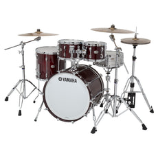 Yamaha Recording Custom 4-piece Drum Set Shell Pack - 20" Bass Drum - Classic Walnut