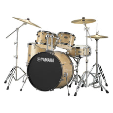 Yamaha Rydeen 5-piece Drum Set with Hardware - 20" Bass Drum - Champagne Glitter