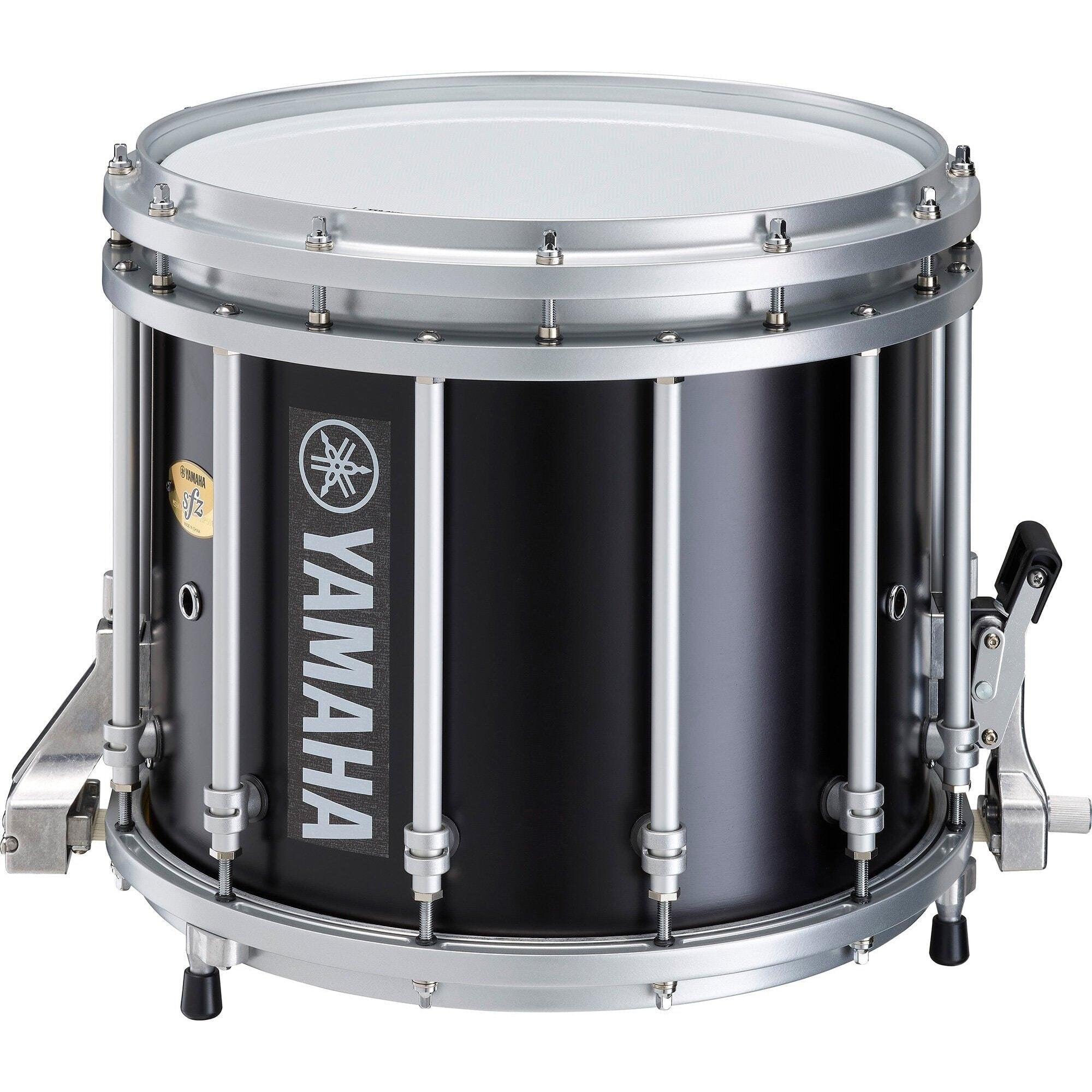 Yamaha SFZ Series Marching Snare Drum - 14" x 12" - Black Forest