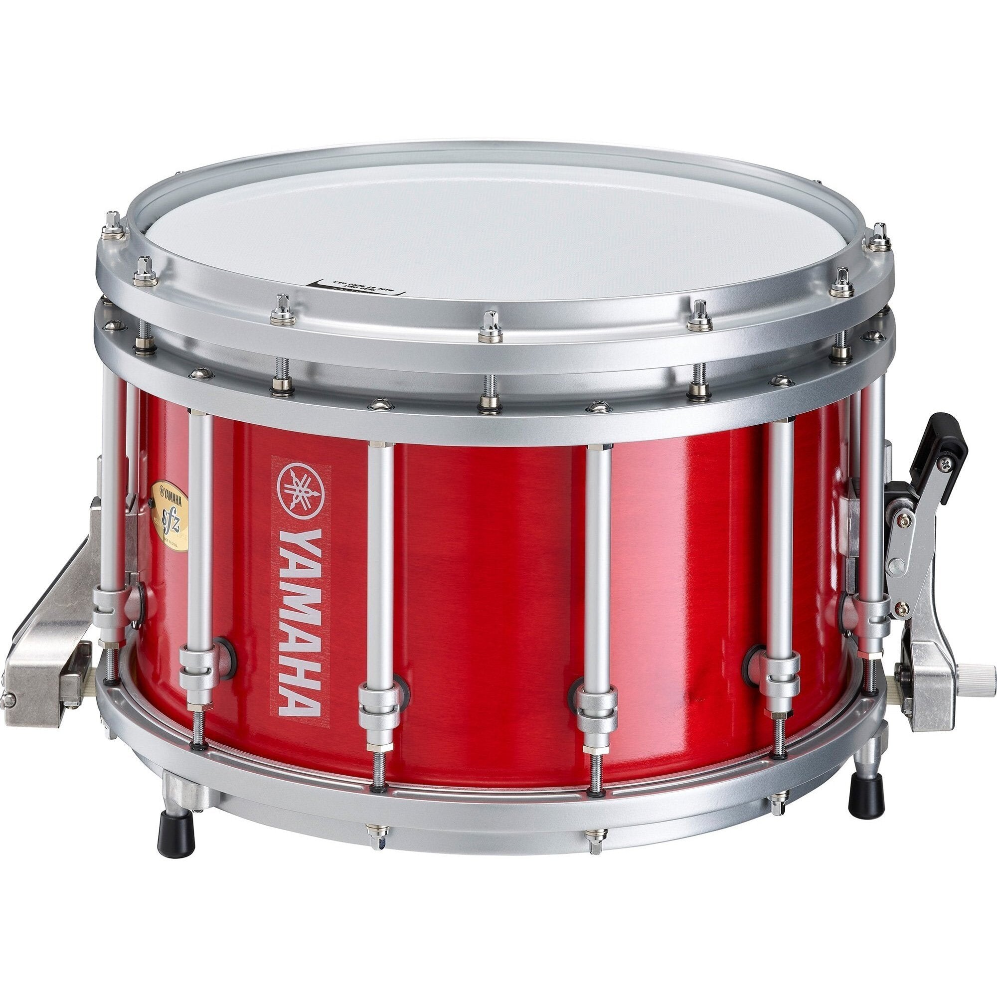Yamaha SFZ Series Marching Snare Drum - 14" x 9" - Red Forest