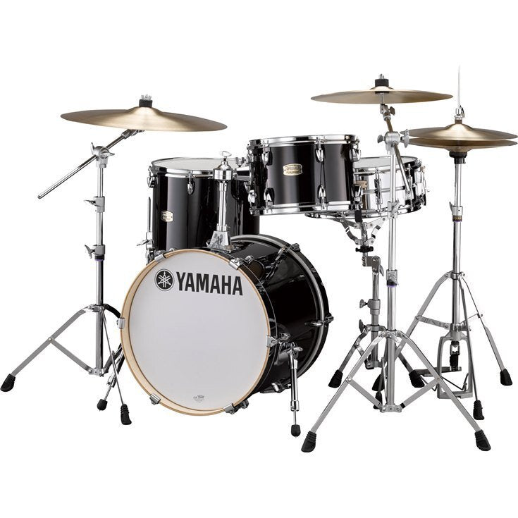Yamaha Stage Custom Birch 3-piece Bebop Drum Set Shell Pack - 18" Bass Drum - Raven Black