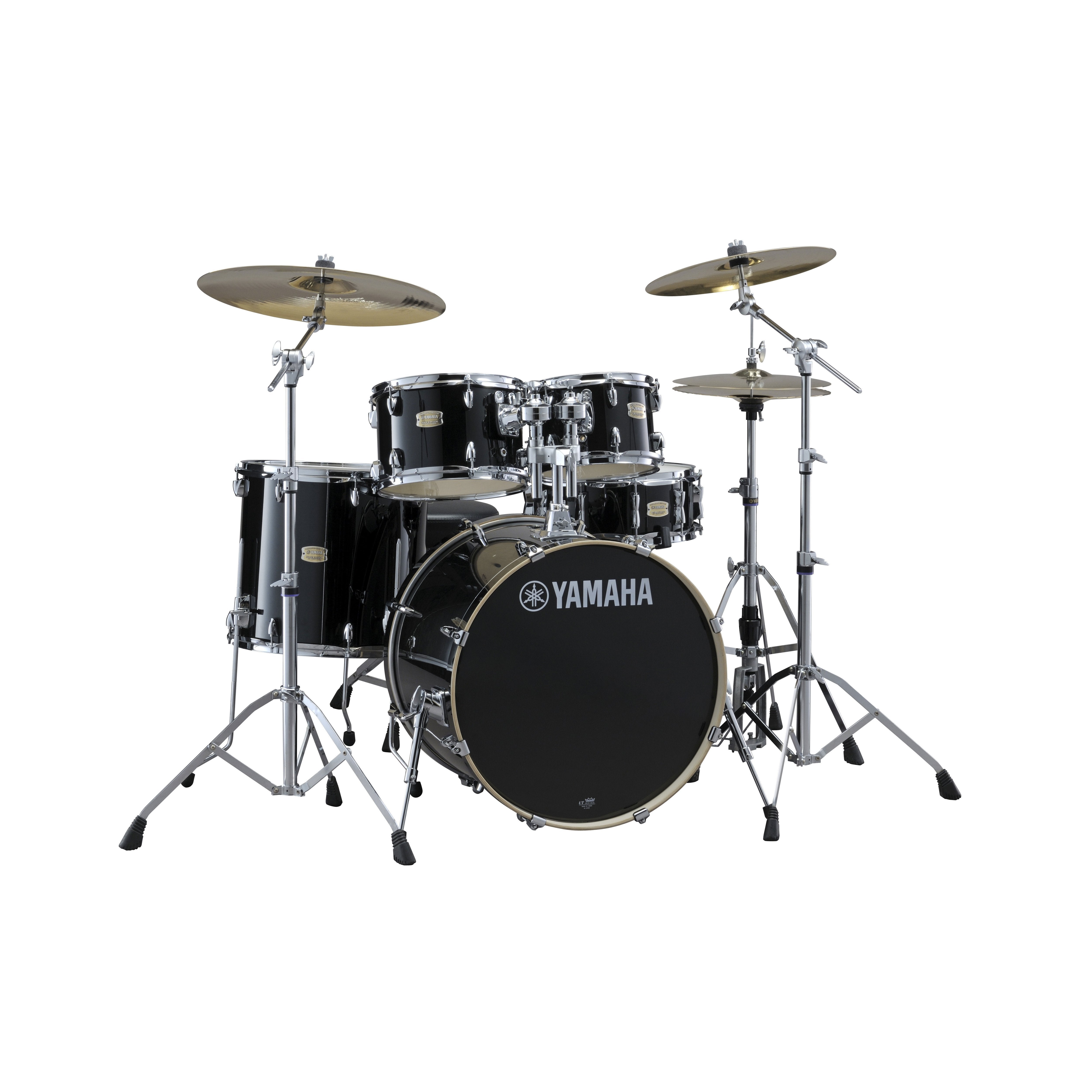 Yamaha Stage Custom Birch 5-piece Drum Set Shell Pack - 22" Bass Drum - Raven Black