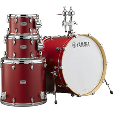 Yamaha Tour Custom 3-piece Drum Set Shell Pack - Candy Apple Satin