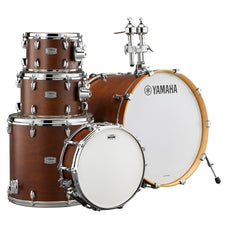 Yamaha Tour Custom 3-piece Drum Set Shell Pack - Chocolate Satin