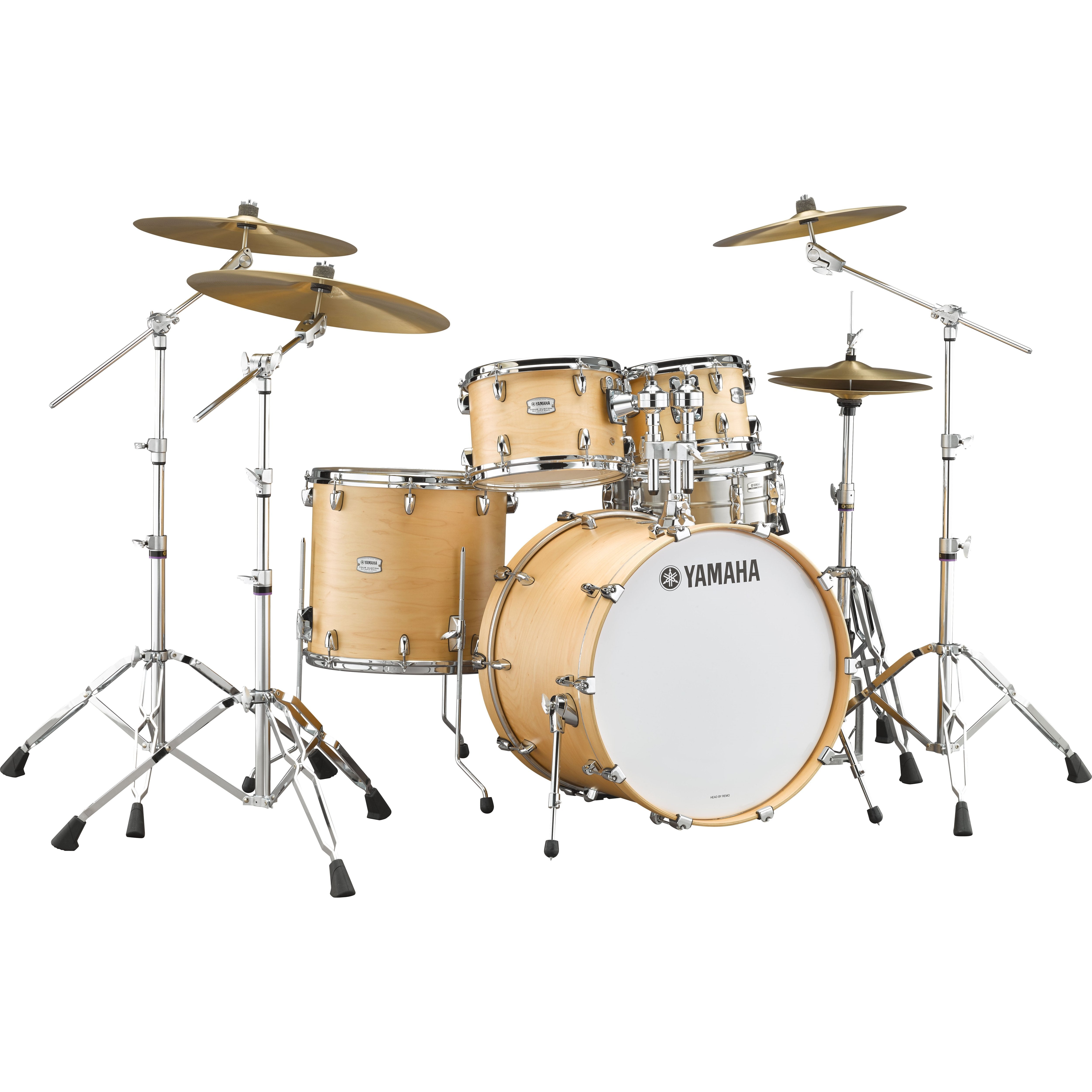 Yamaha Tour Custom 4-piece Drum Set Shell Pack - 20" Bass Drum - Butterscotch Satin