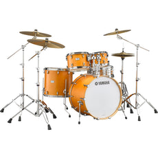 Yamaha Tour Custom 4-piece Drum Set Shell Pack - 22" Bass Drum - Caramel Satin