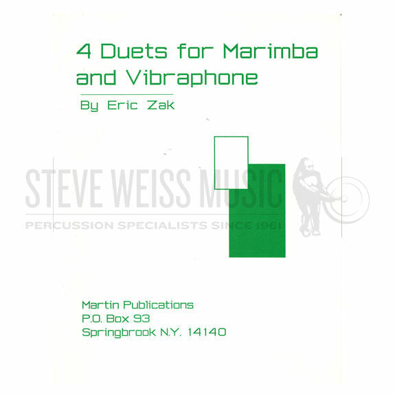 Zak-Four Duets for Marimba and Vibraphone