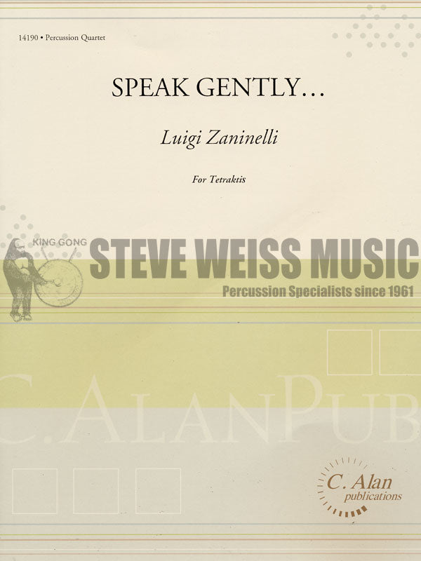 Zaninelli-Speak Gently... (SP)-B/2V/M/P