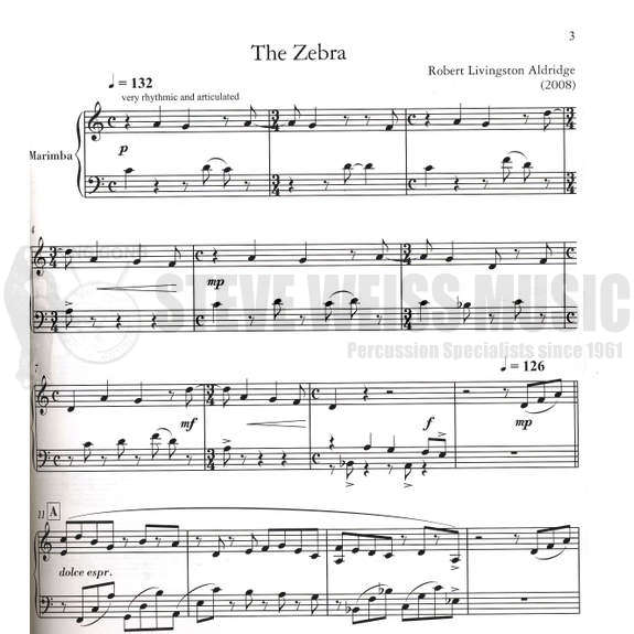 Zeltsman-Intermediate Masterworks for Marimba Volume 1