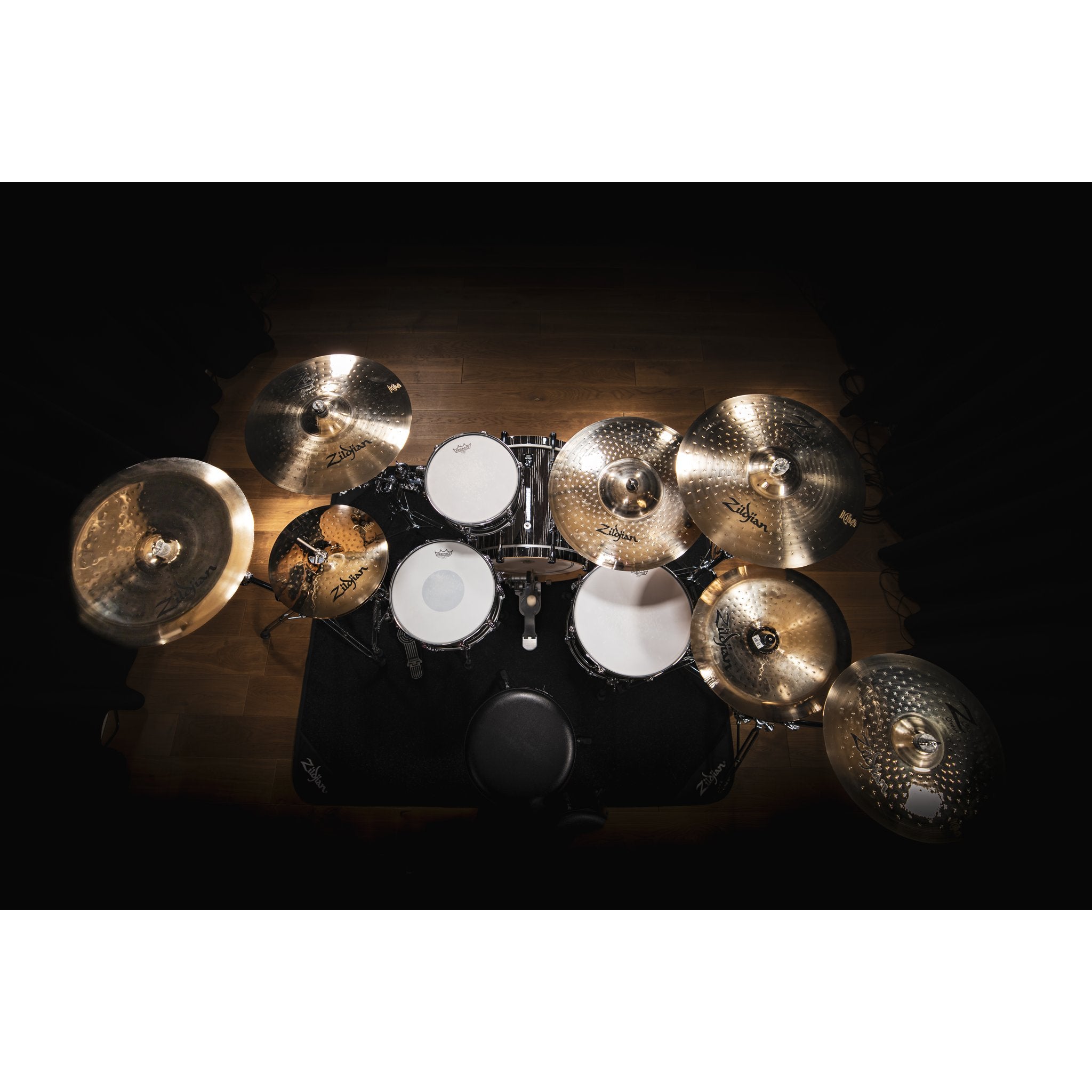 Zildjian 15" Z Custom Hi-Hat Cymbal Pair - Image 7