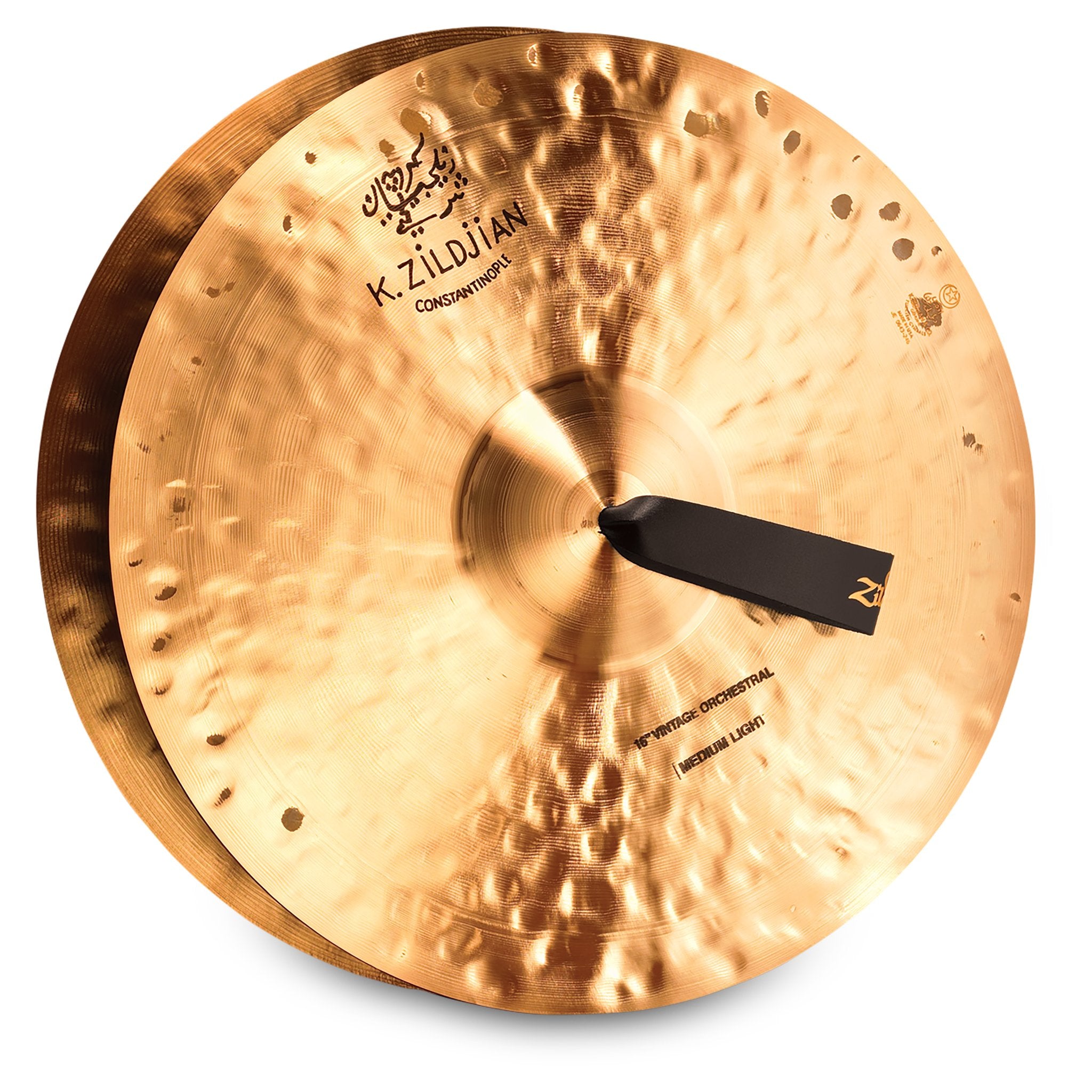 Zildjian 16" K Constantinople Vintage Orchestral Medium Light Cymbals K1138
