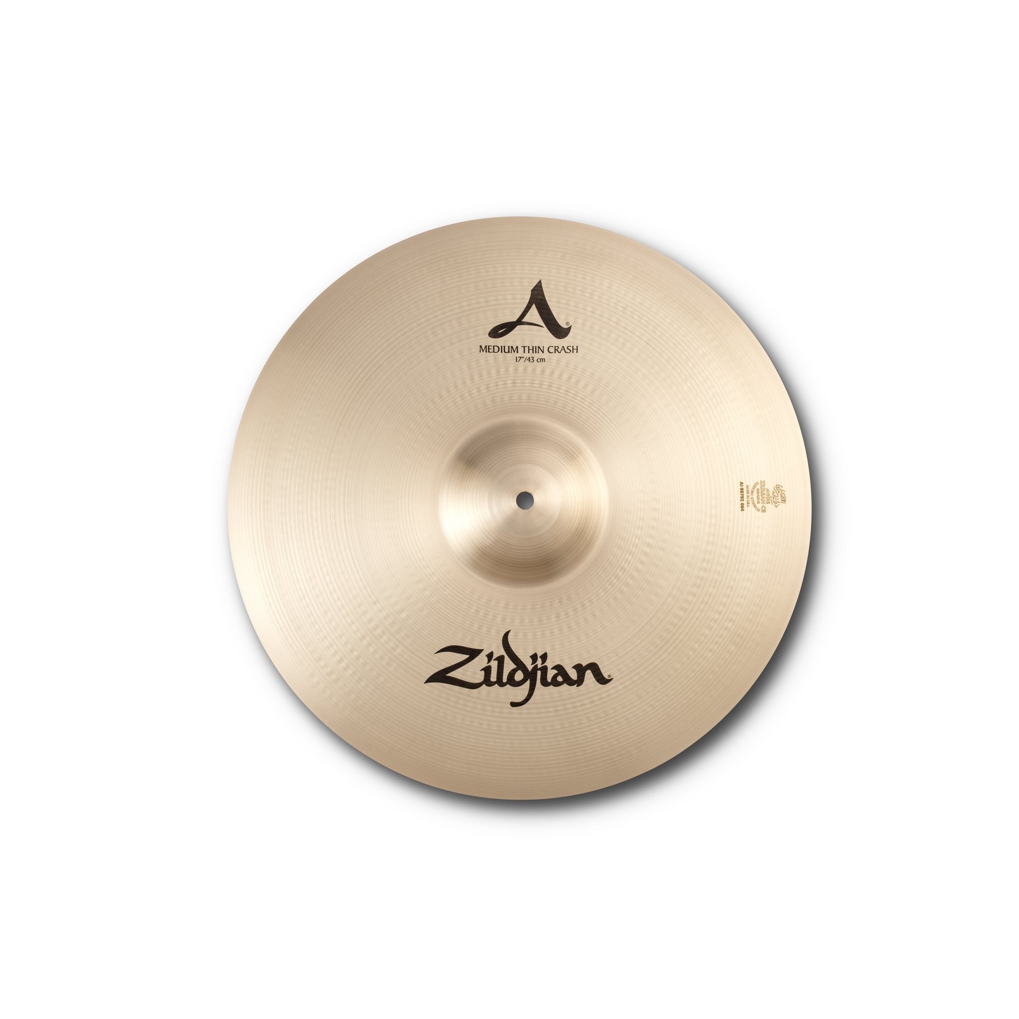 Zildjian 17" A Medium Thin Crash Cymbal - Image 1