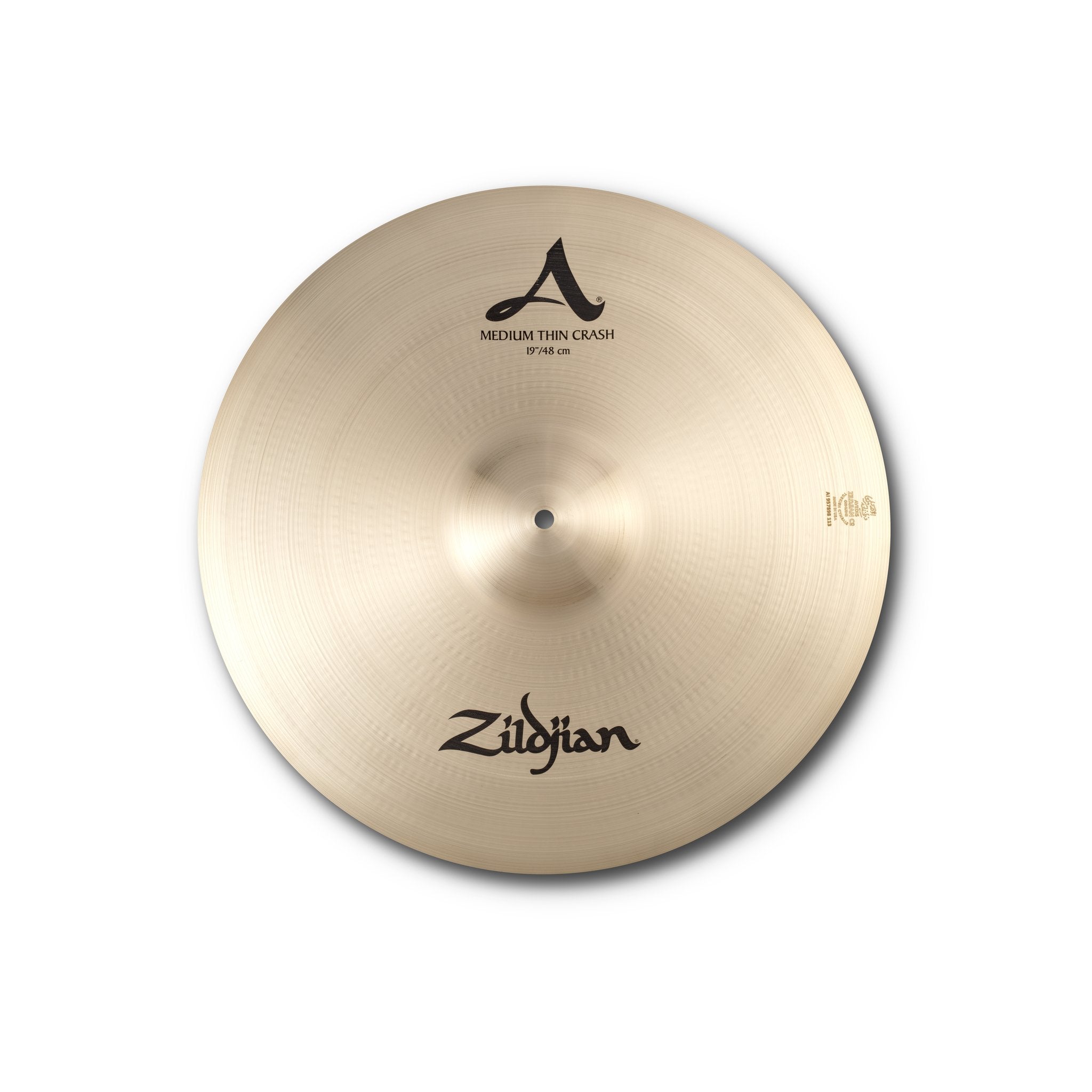 Zildjian 19" A Medium Thin Crash Cymbal - Image 1