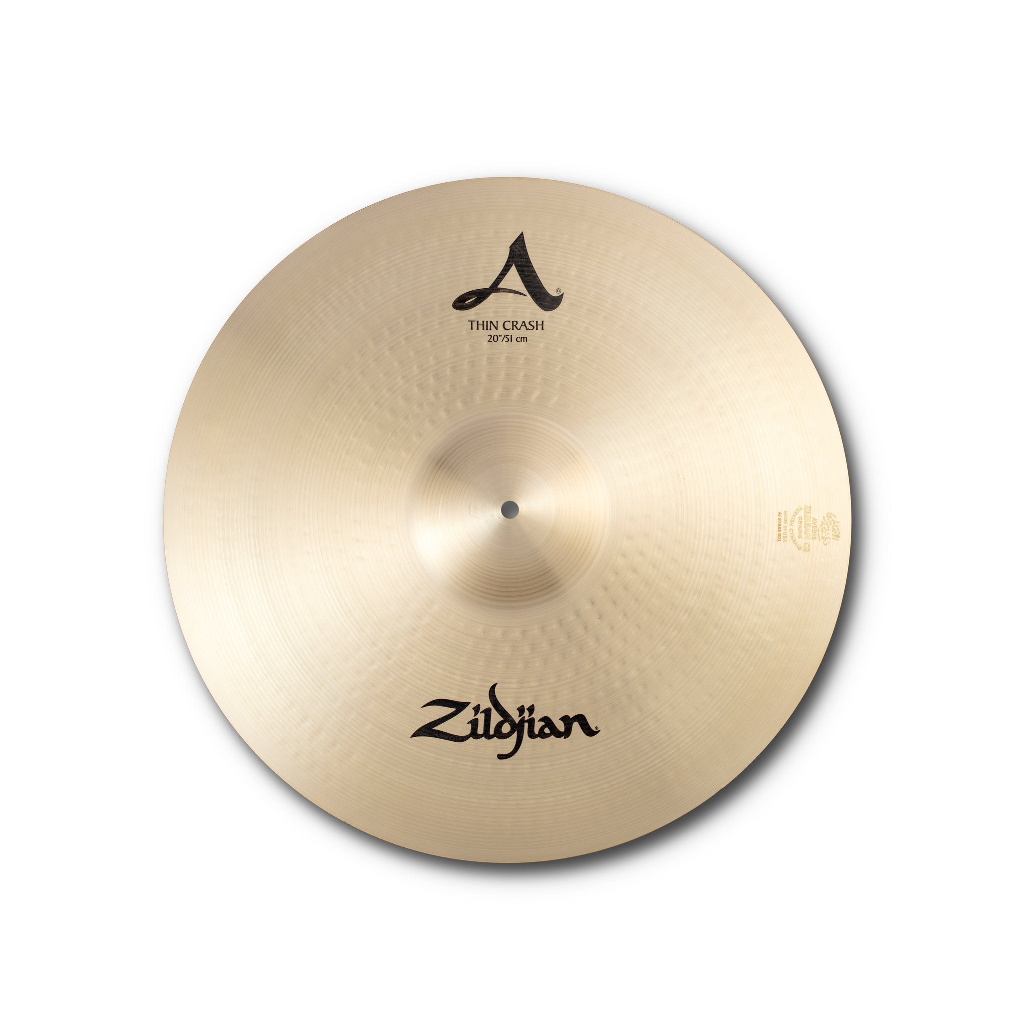 Zildjian 20" A Thin Crash Cymbal - Image 1