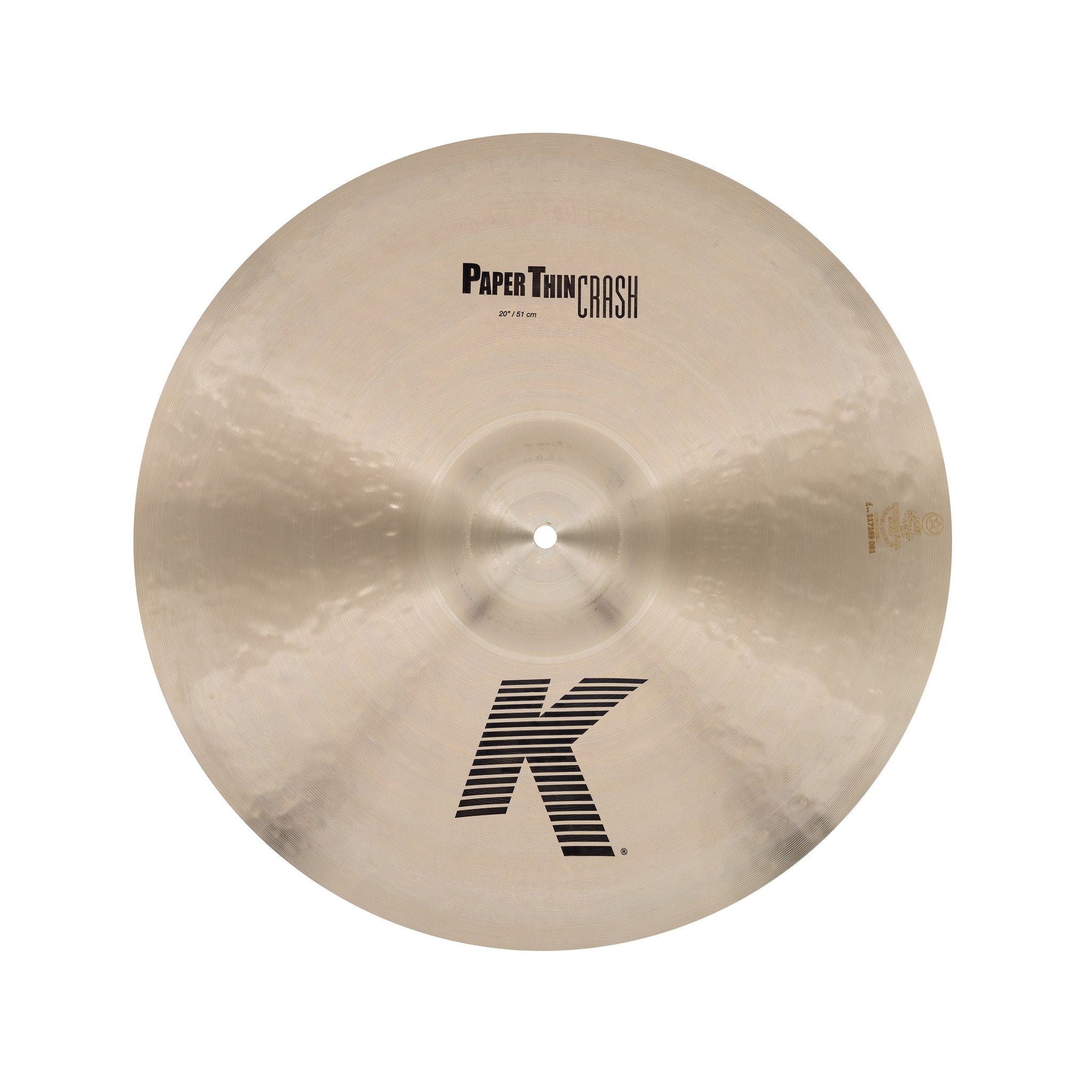 Zildjian 20" K Paper Thin Crash Cymbal - Image 1
