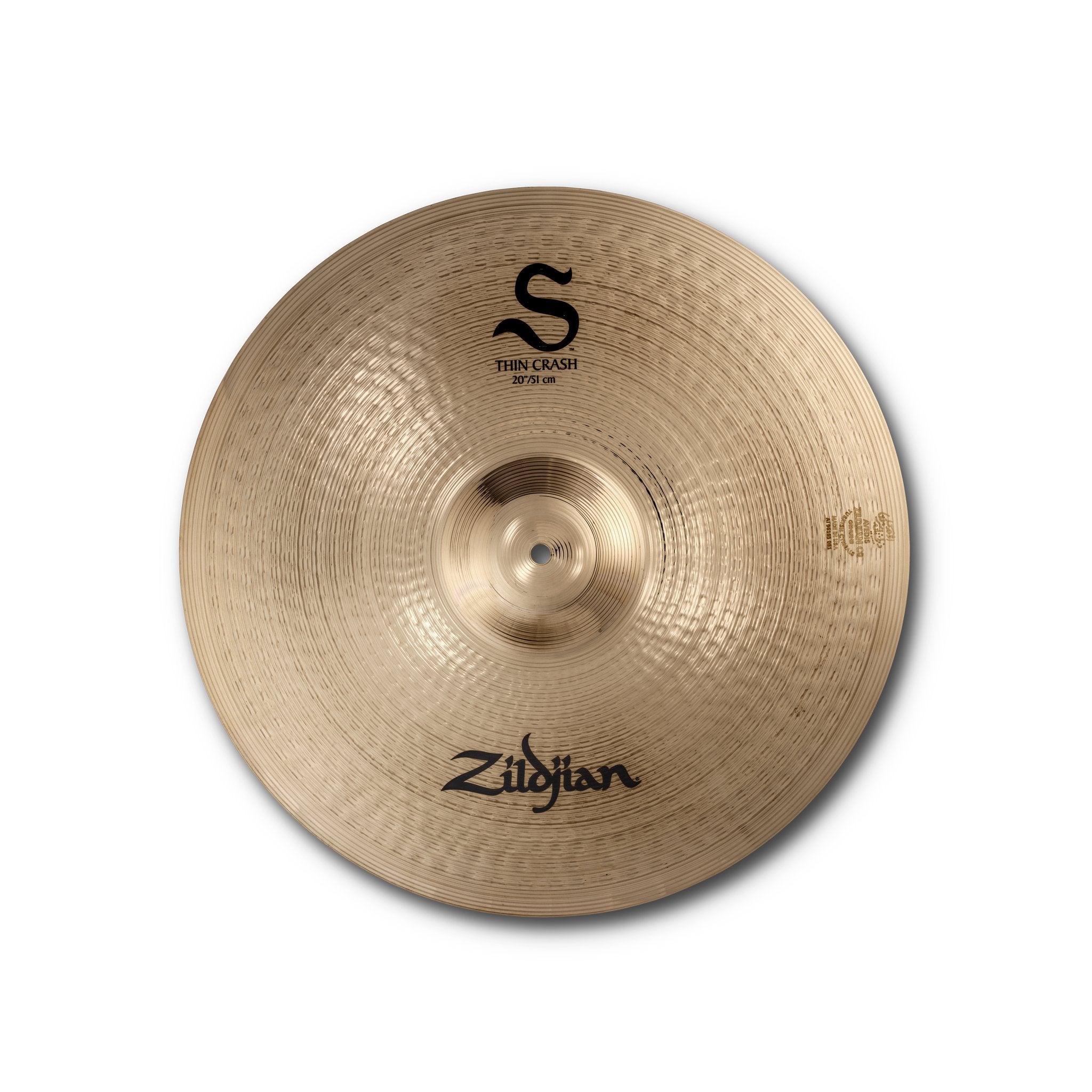 Zildjian 20" S Series Thin Crash Cymbal - Image 1