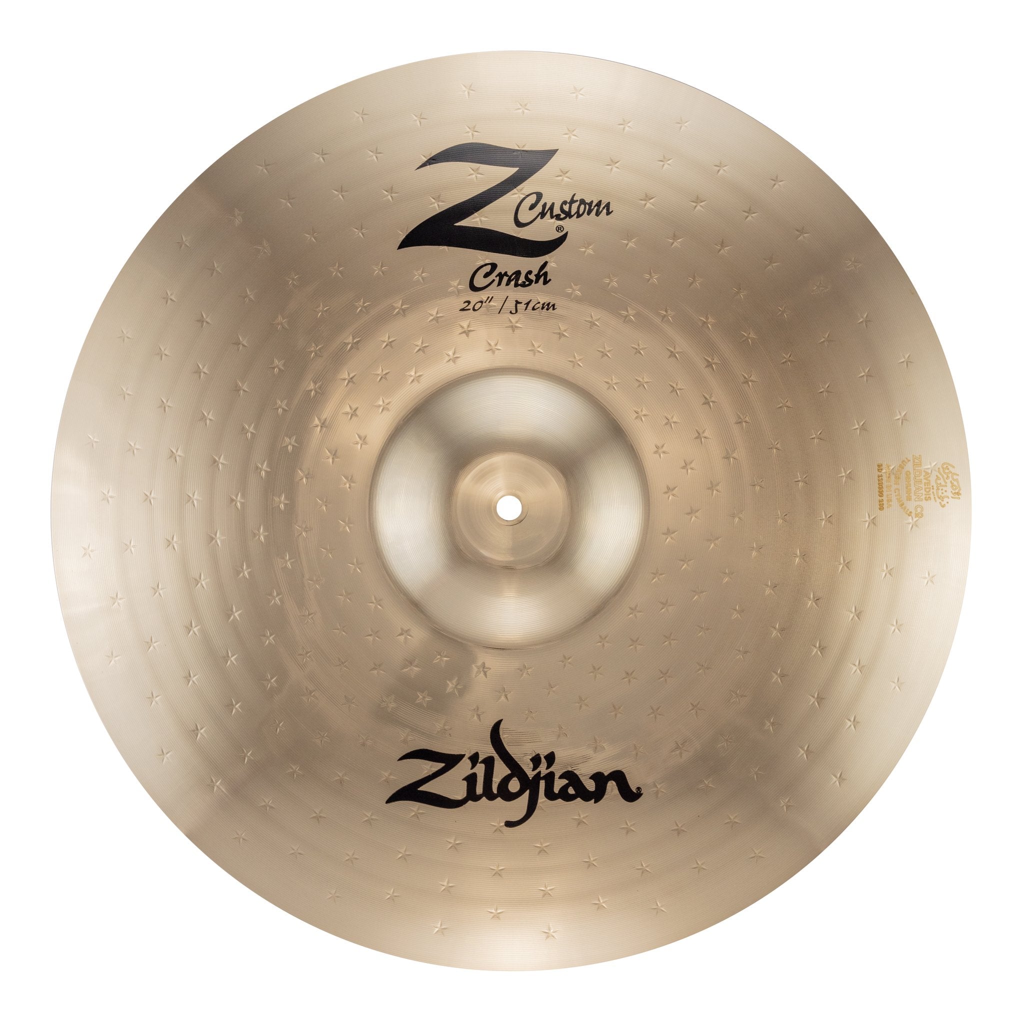 Zildjian 20" Z Custom Crash Cymbal - Image 1