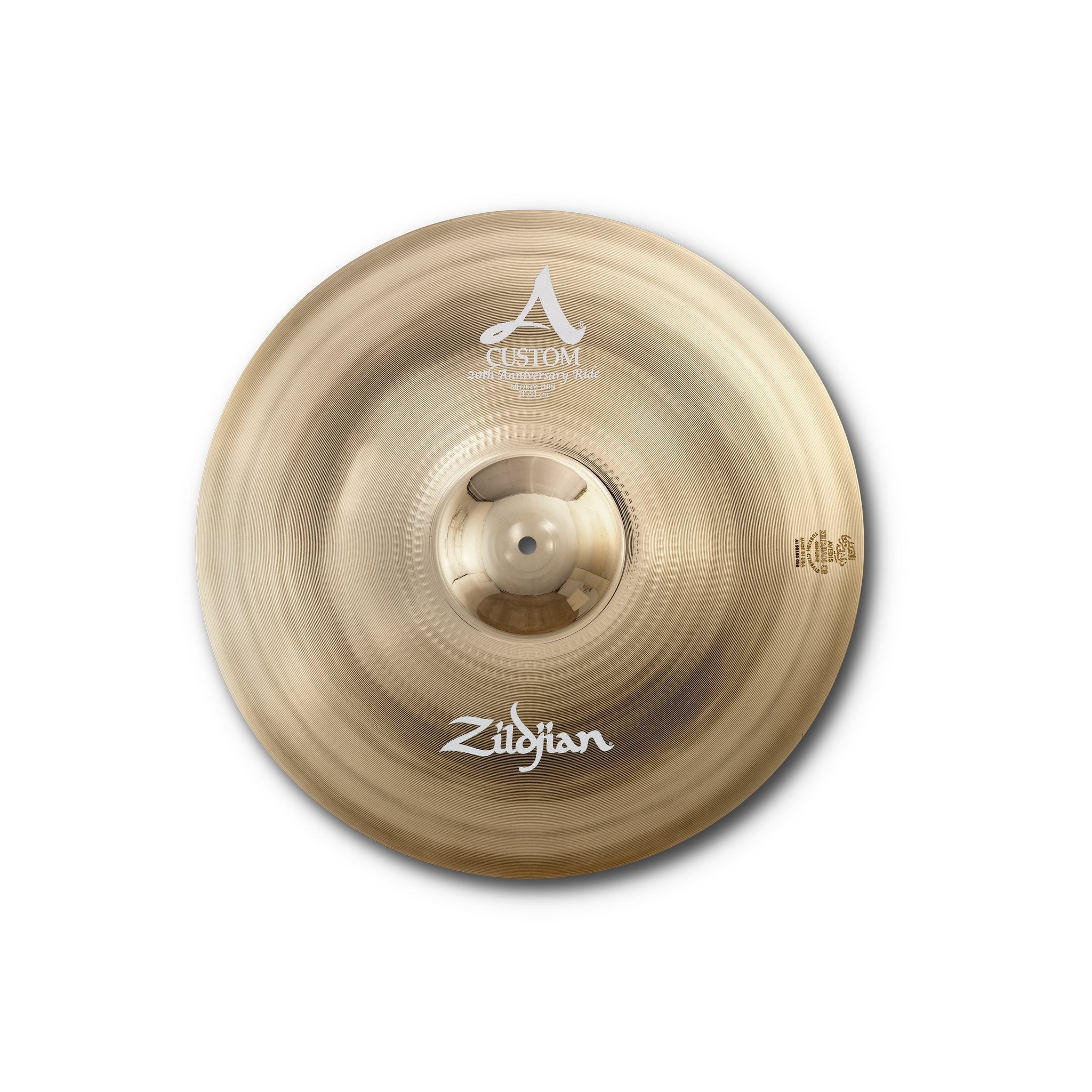 Zildjian 21'' A Custom 20th Anniversary Ride Cymbal - Image 1