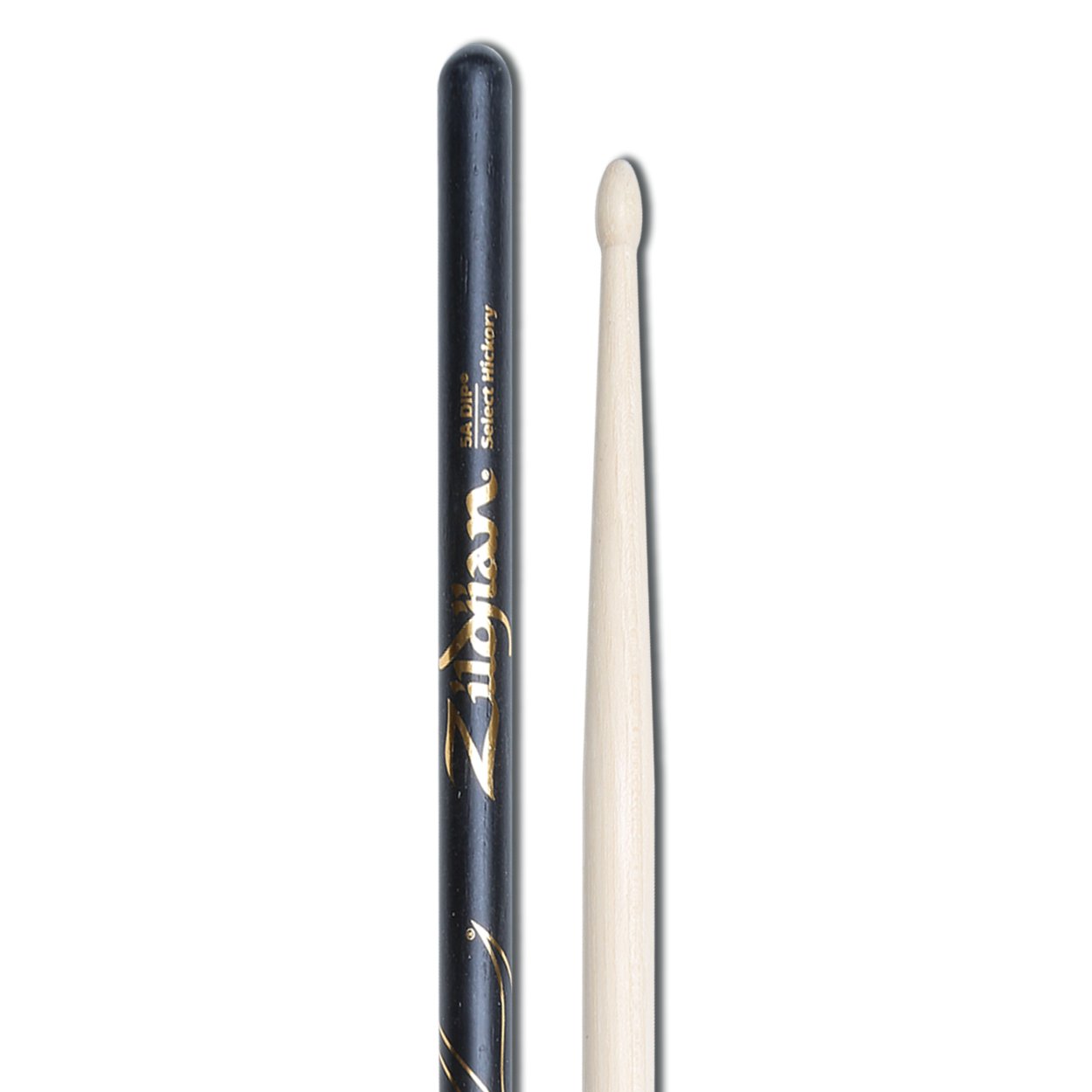 Zildjian 5A Black DIP Wood Tip Drumsticks | Steve Weiss Music